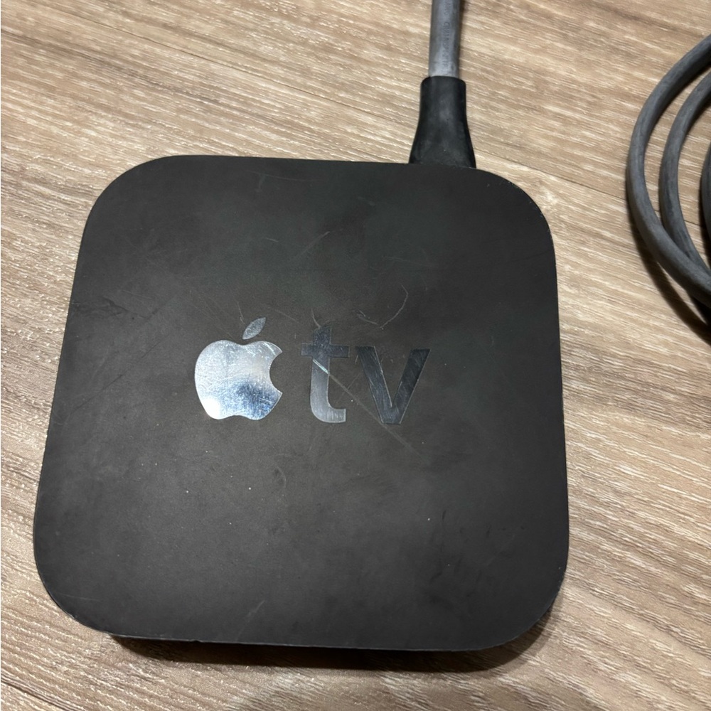 Apple TV Device in Black (-as is no remote)